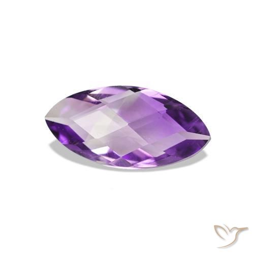 9,17 ctw natürlicher Mittelviolett Amethyst, Marquise, VVS-VS