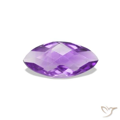 9,17 ctw natürlicher Medium Dark-Violet Amethyst, Marquise, VVS