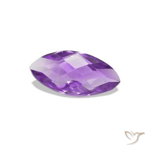 9,17 ctw natürlicher Medium Dark-Violet Amethyst, Marquise, VVS