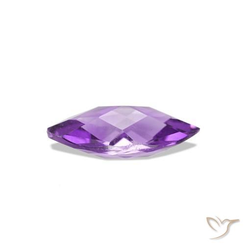 9,17 ctw natürlicher Medium Dark-Violet Amethyst, Marquise, VVS