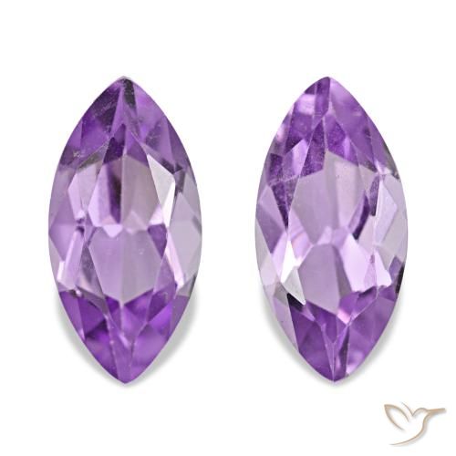 1.94 ct natürliche Mittelviolett Amethyst-Edelsteine, Marquise, VS