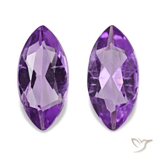 1.74 ct natürliche Rosaig-violett Amethyst-Edelsteine, Marquise, VVS-VS