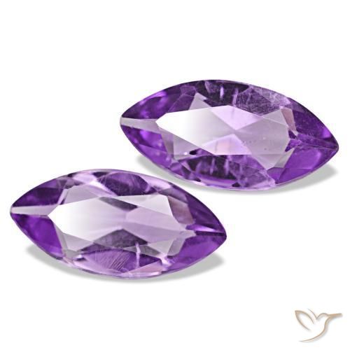 1.74 ct natürliche Rosaig-violett Amethyst-Edelsteine, Marquise, VVS-VS