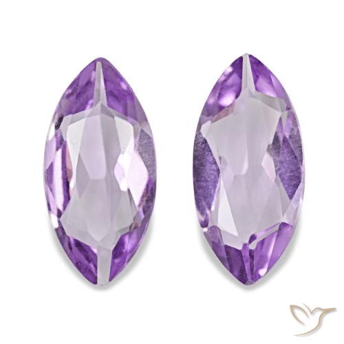 1.56 ct natürliche Rosaig-violett Amethyst-Edelsteine, Marquise, VVS-VS