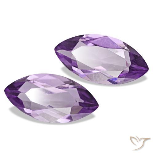 1.94 ct natürliche Mittelviolett Amethyst-Edelsteine, Marquise, VVS-VS