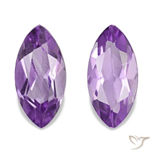 2.16 ct natürliche Mittelviolett Amethyst-Edelsteine, Marquise, VS