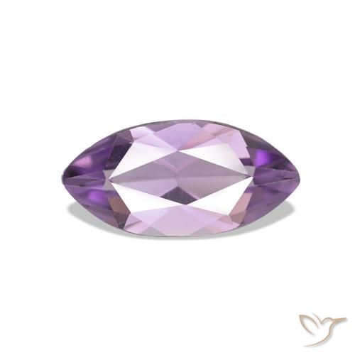 0,93 ctw natürlicher violetter Amethyst, Marquise, VVS