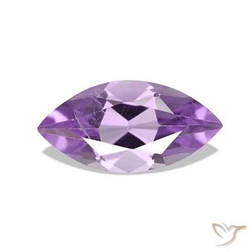 0.89ct Mittelviolett Amethyst, Marquise, VS