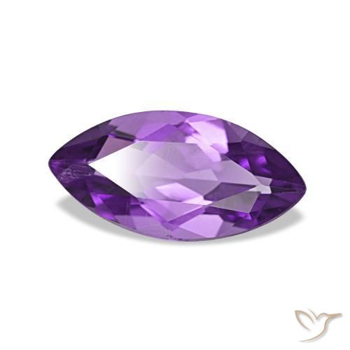 9,17 ctw natürlicher Tiefviolettes Violett Amethyst, Marquise, VS