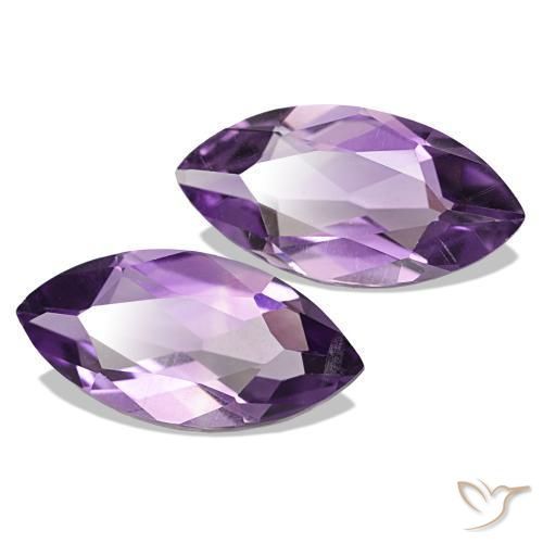 1.92 ct natürliche Mittelviolett Amethyst-Edelsteine, Marquise, VS