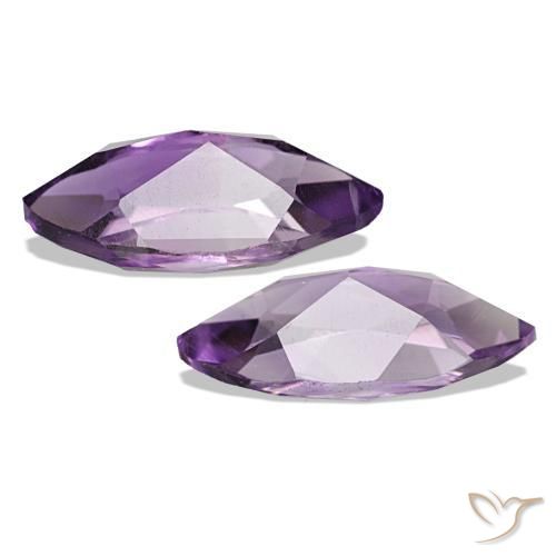 1.92 ct natürliche Mittelviolett Amethyst-Edelsteine, Marquise, VS