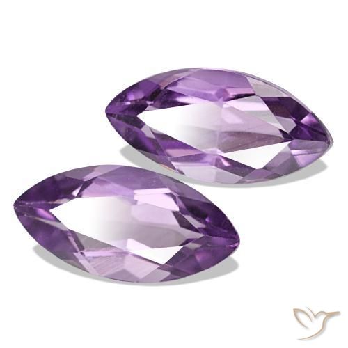 2.29 ct natürliche Mittelviolett Amethyst-Edelsteine, Marquise, VS