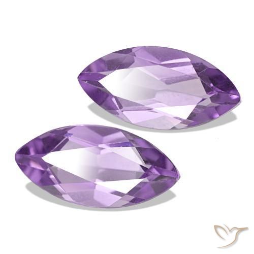 1.99 ct natürliche Lilaisch-violett Amethyst-Edelsteine, Marquise, VS