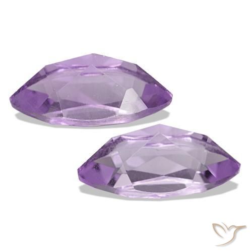 2.20 ct natürliche Hell-Mittelviolett Amethyst-Edelsteine, Marquise, VVS-VS