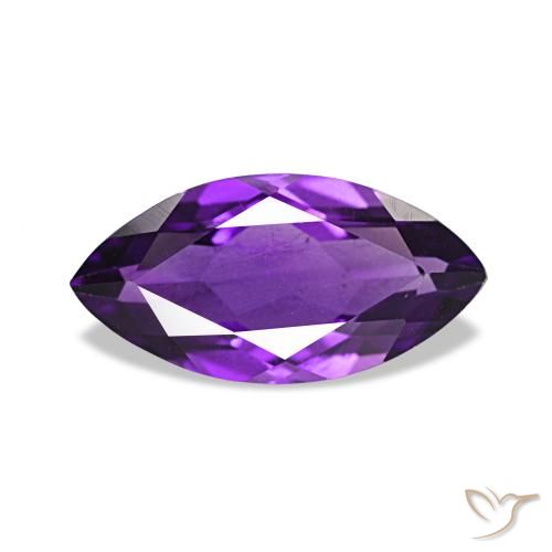 9,17 ctw natürlicher Lebhaftes Violett Amethyst, Marquise, VVS