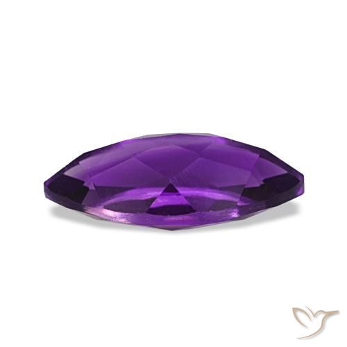 9,17 ctw natürlicher Lebhaftes Violett Amethyst, Marquise, VVS