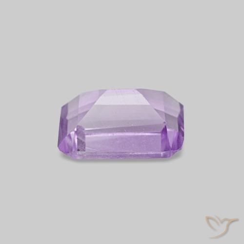 9,17 ctw natürlicher Hellrosa Violett Amethyst, Smaragdschliff, VS