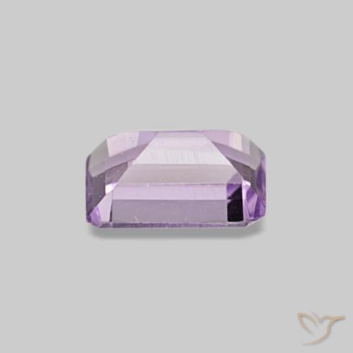 9,17 ctw natürlicher Mittelviolett Amethyst, Smaragdschliff, VS