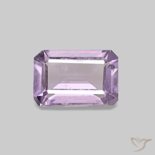 0.52ct Orchidee Amethyst, Smaragdschliff, VS