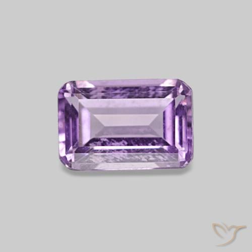 9,17 ctw natürlicher tiefviolett Amethyst, Smaragdschliff, VS