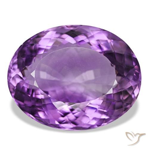 9,17 ctw natürlicher Mittelviolett Amethyst, Oval Schliff, VVS-VS