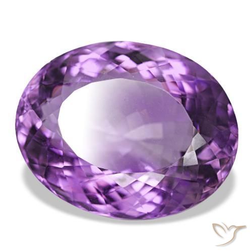 9,17 ctw natürlicher Mittelviolett Amethyst, Oval Schliff, VVS-VS