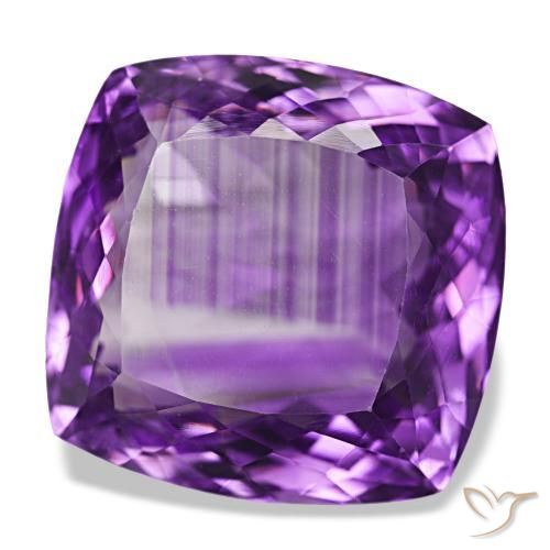 9,17 ctw natürlicher Mittelviolett Amethyst, Kissenschliff, VVS-VS