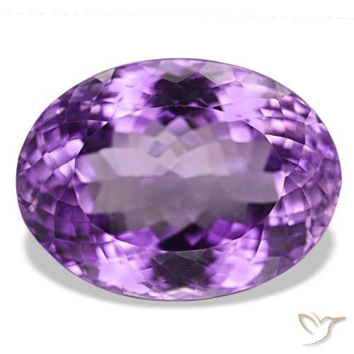9,17 ctw natürlicher tiefviolett Amethyst, Oval Schliff, IF