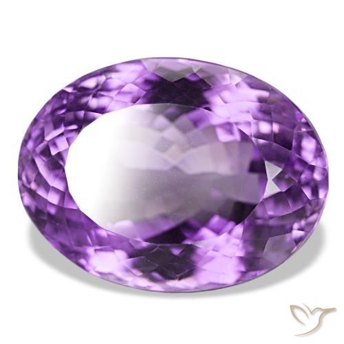9,17 ctw natürlicher tiefviolett Amethyst, Oval Schliff, IF