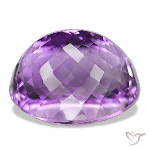 9,17 ctw natürlicher Rosaig-violett Amethyst, Oval Schliff, VVS-VS