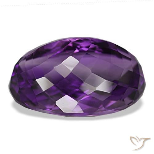 9,17 ctw natürlicher Mittelviolett Amethyst, Oval Schliff, VVS-VS