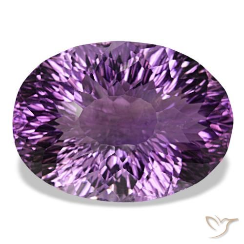 9,17 ctw natürlicher Tiefviolettes Violett Amethyst, Oval Schliff, VVS