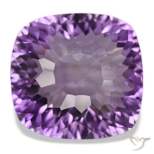 9,17 ctw natürlicher Tiefviolettes Violett Amethyst, Kissenschliff, VVS