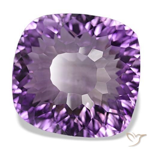 9,17 ctw natürlicher Tiefviolettes Violett Amethyst, Kissenschliff, VVS