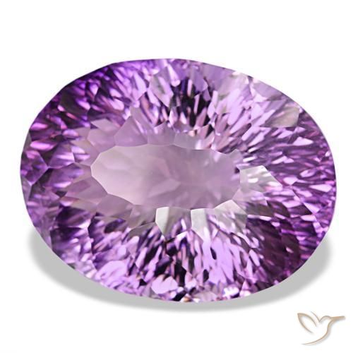 9,17 ctw natürlicher Tiefviolettes Violett Amethyst, Oval Schliff, VVS