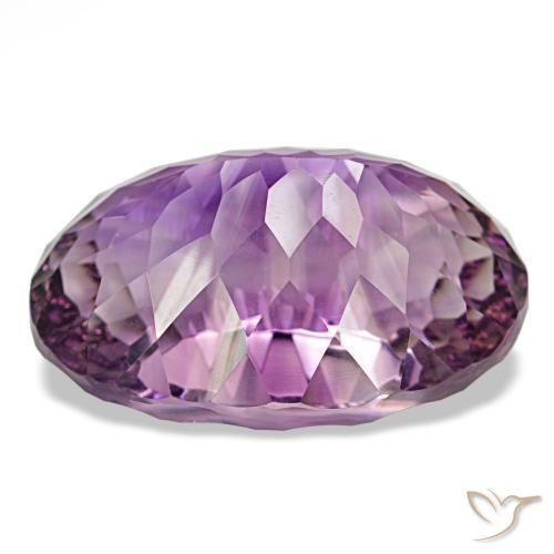 9,17 ctw natürlicher Lilaisch-violett Amethyst, Oval Schliff, VVS