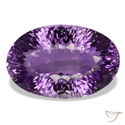 9,17 ctw natürlicher Mittelviolett Amethyst, Oval Schliff, VVS