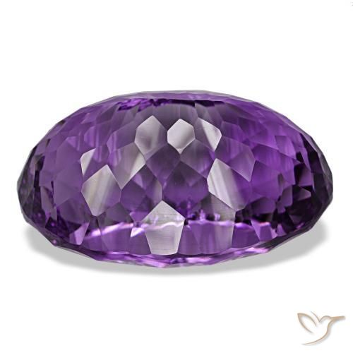 9,17 ctw natürlicher Mittelviolett Amethyst, Oval Schliff, VVS