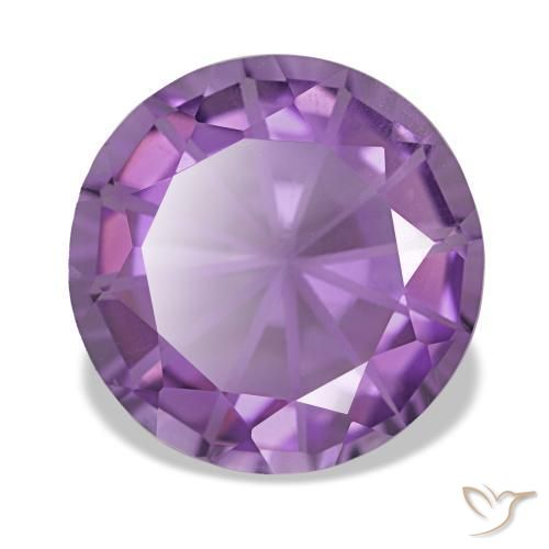 2,76 ctw natürlicher violetter Amethyst, Rundschliff, VVS