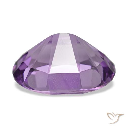 4,71 ctw natürlicher violetter Amethyst, Oval Schliff, VVS-VS