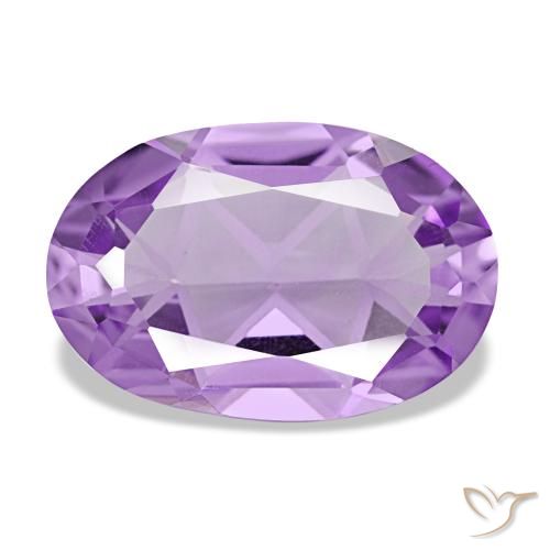2,91 ctw natürlicher violetter Amethyst, Oval Schliff, VVS