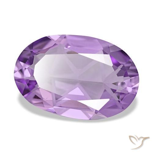 2,91 ctw natürlicher violetter Amethyst, Oval Schliff, VVS