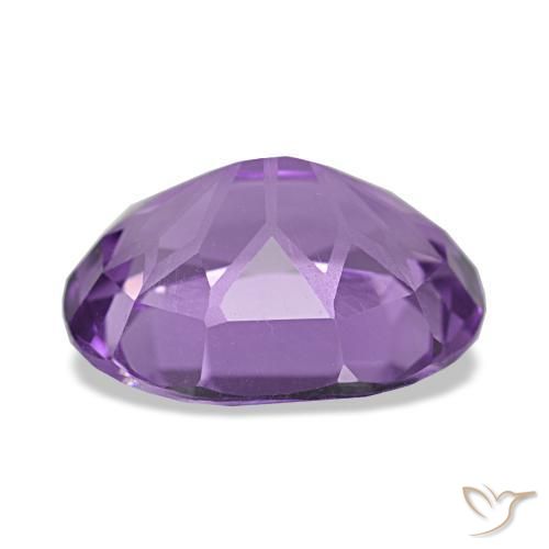 4,19 ctw natürlicher violetter Amethyst, Oval Schliff, VVS