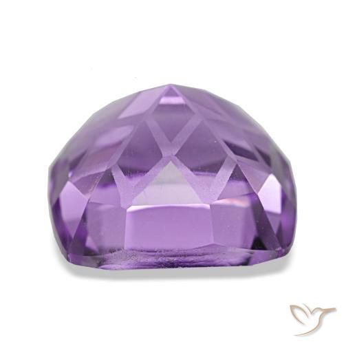 4,49 ctw natürlicher violetter Amethyst, Kissenschliff, VVS