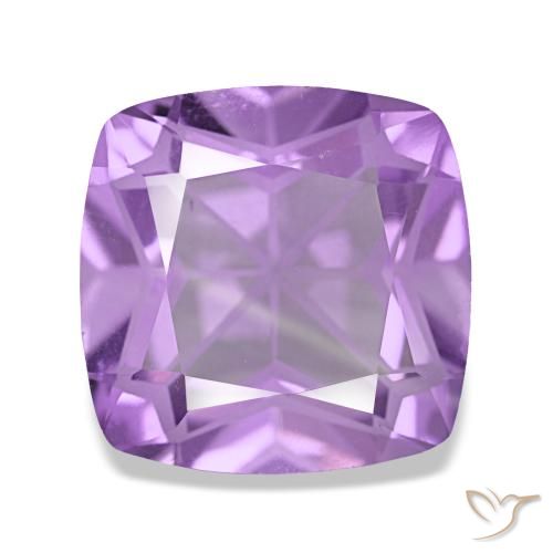 3,21 ctw natürlicher violetter Amethyst, Kissenschliff, VVS