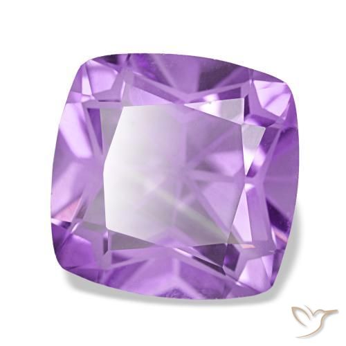 3,21 ctw natürlicher violetter Amethyst, Kissenschliff, VVS