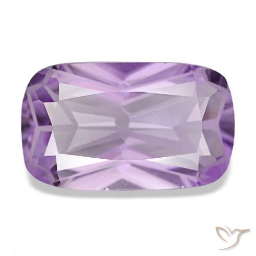 3,57 ctw natürlicher violetter Amethyst, Kissenschliff, VVS-VS