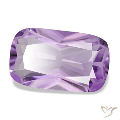 3,57 ctw natürlicher violetter Amethyst, Kissenschliff, VVS-VS