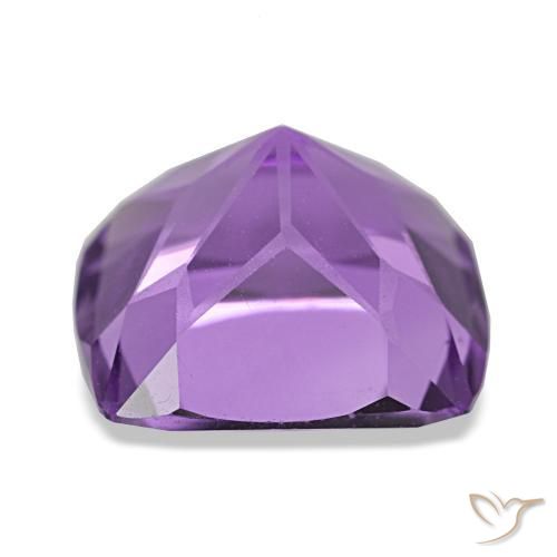 4,08 ctw natürlicher violetter Amethyst, Kissenschliff, VVS-VS