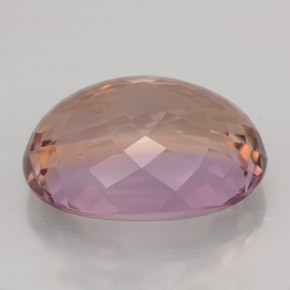 14,32 ctw natürlicher zweifarbiger Ametrin, Oval Schliff, VVS